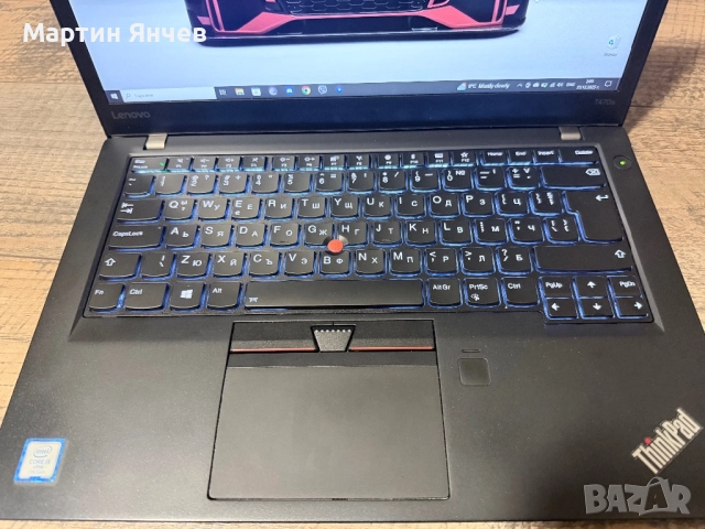 Lenovo ThinkPad T470s, снимка 4 - Лаптопи за дома - 52880506