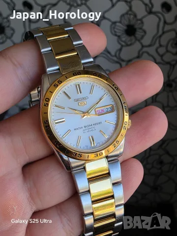 Seiko 5 Two Tone SNKE04K1, снимка 2 - Мъжки - 55775787