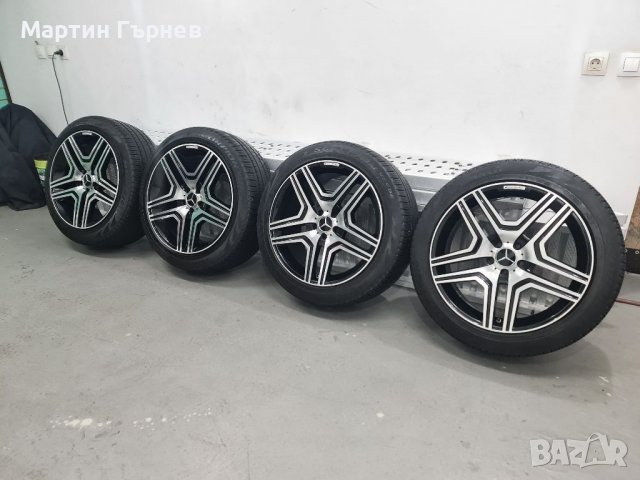 ! ! ! 4 БРОЯ ДЖАНТИ 20 ЦОЛА 5×112 10 J ET 45 ЗА MERCEDES С ГУМИ PIRELLI SCORPION ! ! !, снимка 4 - Гуми и джанти - 38716298