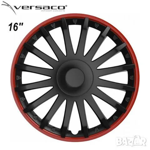 Тасове за джанти 16'' Versaco Crystal RO черен, снимка 2 - Аксесоари и консумативи - 55861798