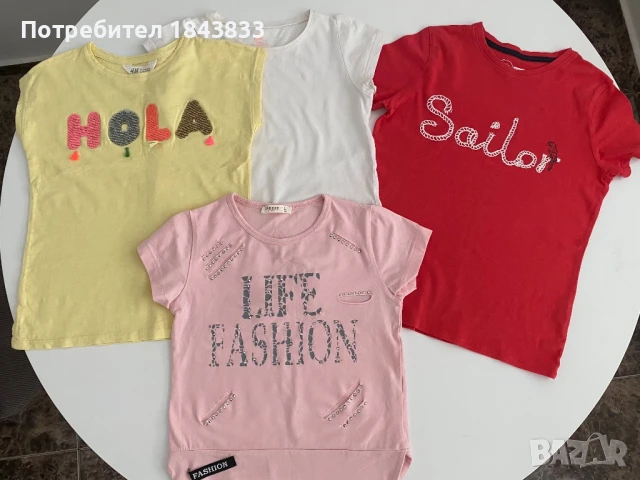 Детски тениски и блузи 128, снимка 2 - Детски тениски и потници - 50584652