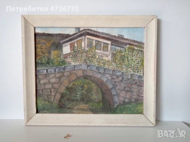 Картина масло върху платно , снимка 3 - Картини - 53475964