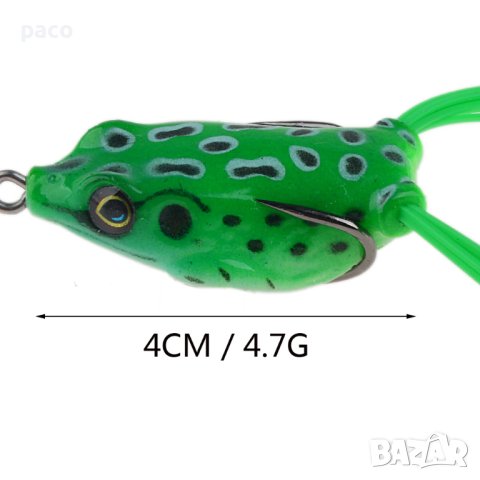 Мека примамка жаба 4.7g 4cm плаваща, снимка 2 - Стръв и захранки - 40280756
