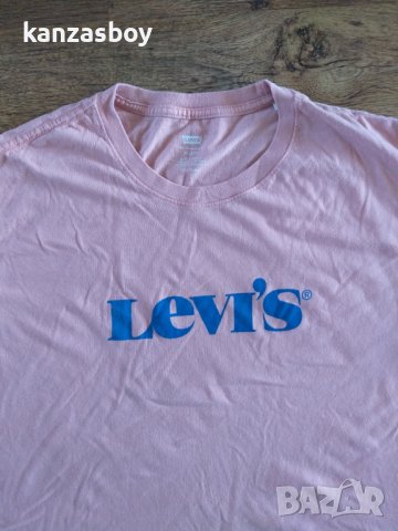 Levis Ss Relaxed Fit Tee - страхотна мъжка тениска 2ХЛ, снимка 2 - Тениски - 40460643