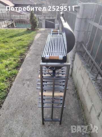 барбекю скара Нова с капак за опушване, снимка 3 - Скари - 52997014