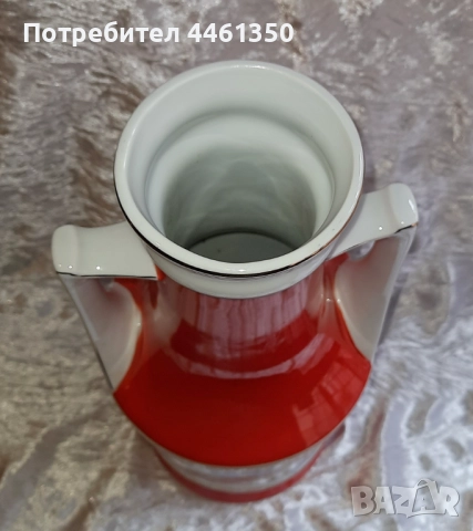 Полска порцеланова ваза LUBIANA ,70 г., снимка 6 - Антикварни и старинни предмети - 51749177