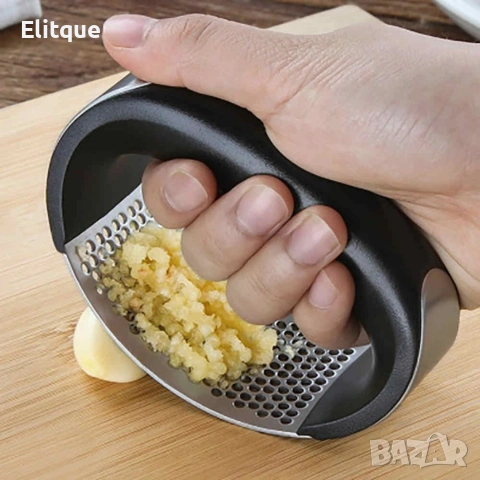 Ръчна преса за чесън от неръждаема стомана, снимка 8 - Други - 53393877