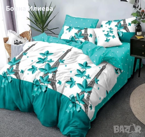 Луксозни двулицеви спални комплекти 6 части 