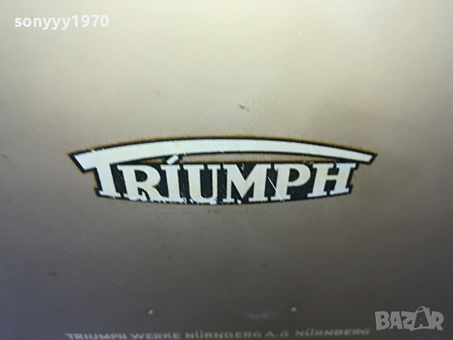 triumph-germany 2003220842, снимка 9 - Антикварни и старинни предмети - 36165445