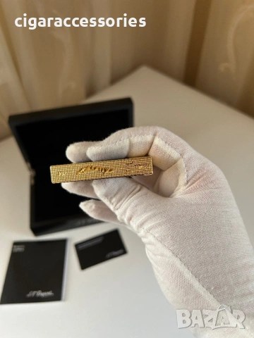 S.T. Dupont Ligne 2 Padron – запалка с два пламъка, снимка 9 - Запалки - 53215473