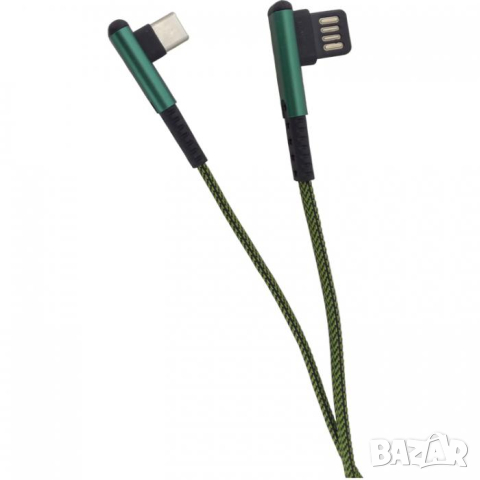 Кабел за зареждане USB към Type-C телефон смартфон, снимка 1 - Аксесоари и консумативи - 44511603