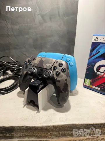 КАТО ЧИСТО НОВ PS5 Disc + 2 джойстика + много подаръци, снимка 5 - PlayStation конзоли - 56005176