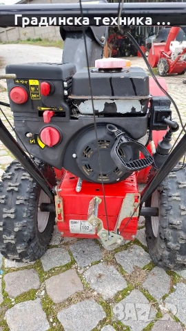 Роторен снегорин МТД с ел. стартер , снимка 5 - Градинска техника - 53400844