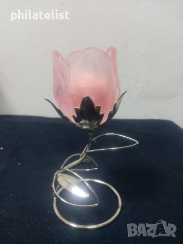 Свещник - Роза