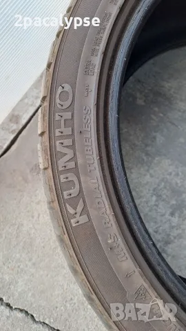 Зимни гуми Kumho 245/40 R19, снимка 6 - Гуми и джанти - 56056188