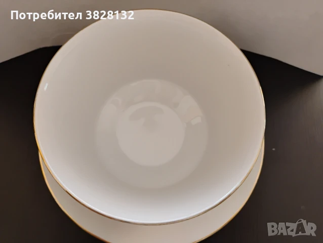 сосиера и ваза, снимка 2 - Антикварни и старинни предмети - 50784543