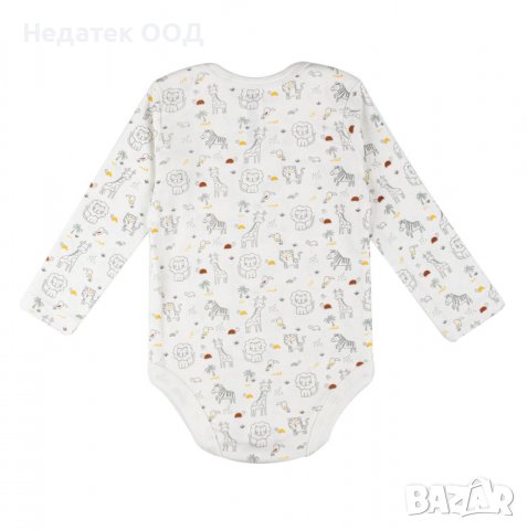 Памучно боди, Zookia, 12 - 18 м, Бяло