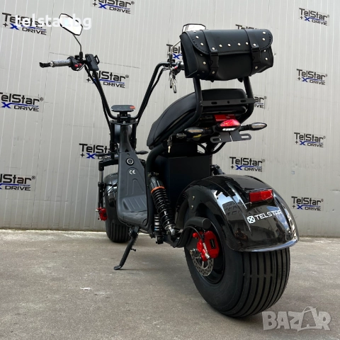 Електрически скутер OFFROAD 4X4 BIG City Harley X20 Pro 60V 21Ah 3000W (2x1500W), снимка 3 - Мотоциклети и мототехника - 52429401