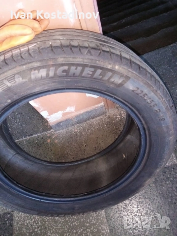 4 бр. летни гуми Michelin Primacy 225/55 R18 DOT  2024 г., снимка 3 - Гуми и джанти - 52931245