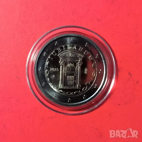 ИТАЛИЯ 2 евро 2025 Света година UNC