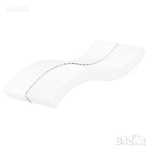 vidaXL Канапе с матрак, светлосиво, 90x190 см, кадифе, снимка 7 - Спални и легла - 56146781