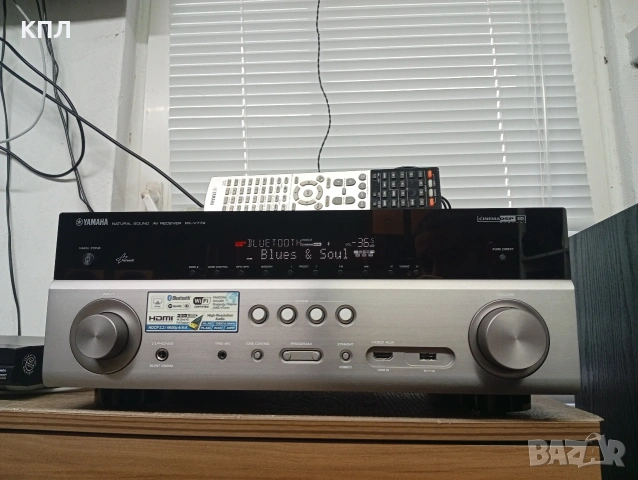 7.2 канален ресивър YAMAHA RX-V 779 Bluetooth 4K Wi-fi , снимка 5 - Ресийвъри, усилватели, смесителни пултове - 53676209