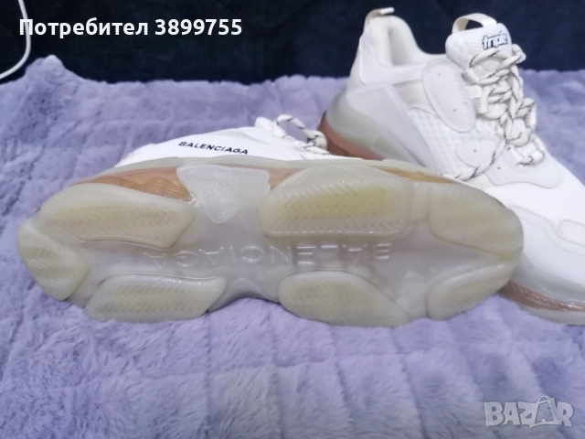 Валенсиага Чисто нови 42 номер, снимка 2 - Маратонки - 52475601
