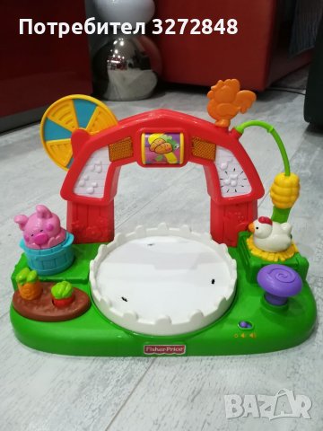 Детска музикална играчка с въртящи елементи Fisher- Price 