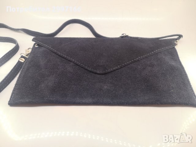 Дамска чантичка Borse In Pelle Genuine Leather , снимка 3 - Чанти - 44423971