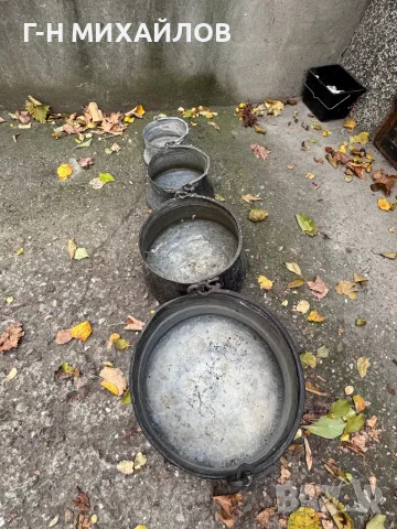Стари бакърени съдове, снимка 3 - Антикварни и старинни предмети - 48123030