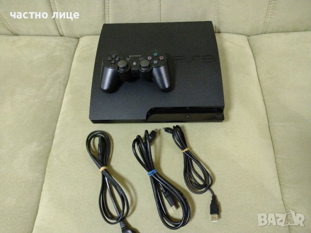 Продавам Playstation 3 Slim 160gb. + GTA V, снимка 1 - PlayStation конзоли - 38783515