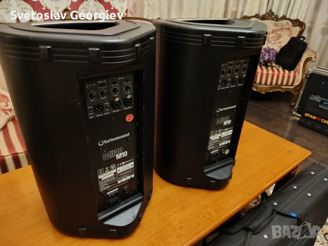 Активни Тонколони Turbosound Milan M10 , снимка 5 - Тонколони - 53624629