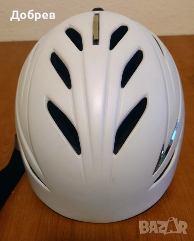 Giro каска за зимни спортове, размер М, като нова, Giro G10 M12 бяла мат, снимка 2 - Зимни спортове - 52876536