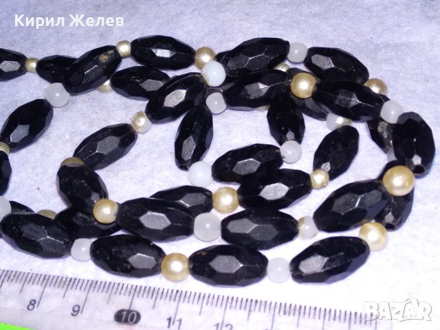 СТАРО РЕТРО КОЛИЕ ГЕРДАНЧЕ СИНТЕТИКА 70-те ГОДИНИ 26530, снимка 6 - Антикварни и старинни предмети - 41861412