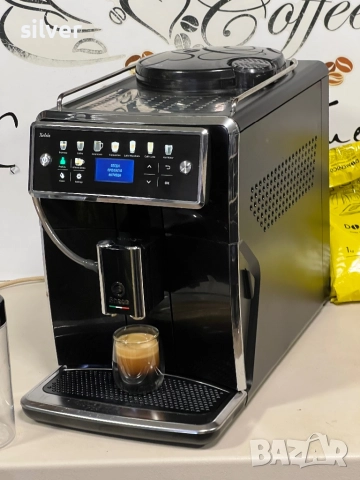 Кафемашина кафе автомат Saeco Xelsis SM7580 с гаранция, снимка 2 - Кафемашини - 52024681