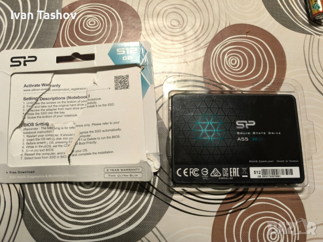 SSD 512GB , снимка 2 - Твърди дискове - 53036563