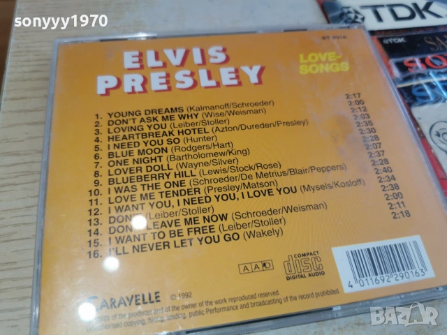 ELVIS PRESLEY CD ВНОС GERMANY 1003261709H2E6R, снимка 16 - CD дискове - 53784478