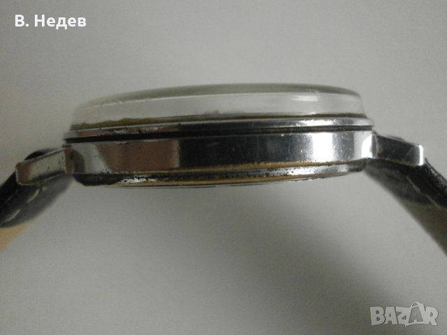 SLAVA, cal. 2428, ръчно нав-е, made in USSR, каса – 38мм, снимка 5 - Мъжки - 34171588