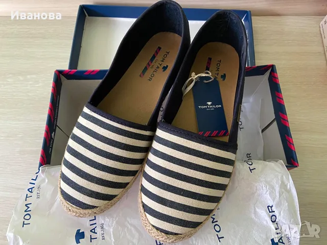 Tom Tailor Еспадрили. Летни обувки, снимка 7 - Дамски ежедневни обувки - 50139837
