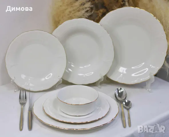 Сервиз за храна от 24 части, снимка 4 - Сервизи - 46840150