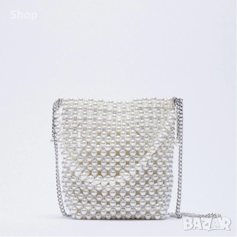 👛 Мини чанта с перли на Zara 