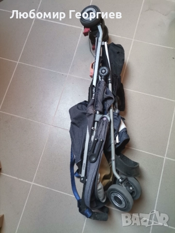 Детска количка Maclaren Quest blue, снимка 4 - Детски колички - 52797763