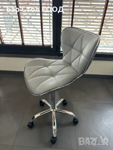 ВИСОК СТОЛ НА КОЛЕЛЦА BROOKLYN - 2г гаранция и безплатна доставка, снимка 5 - Столове - 49942552