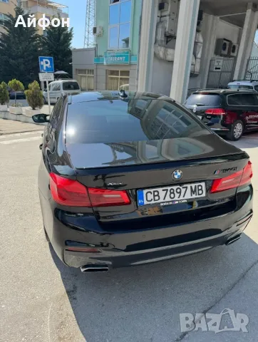 Оригинален заден дифузьор за bmw g30 с накрайниците / БМВ г30 г31 G31