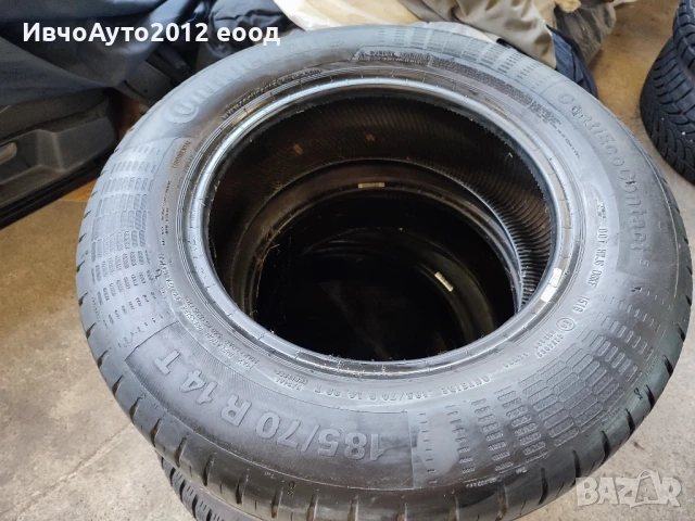 Летни гуми continental 185/70/14, снимка 3 - Гуми и джанти - 50611474