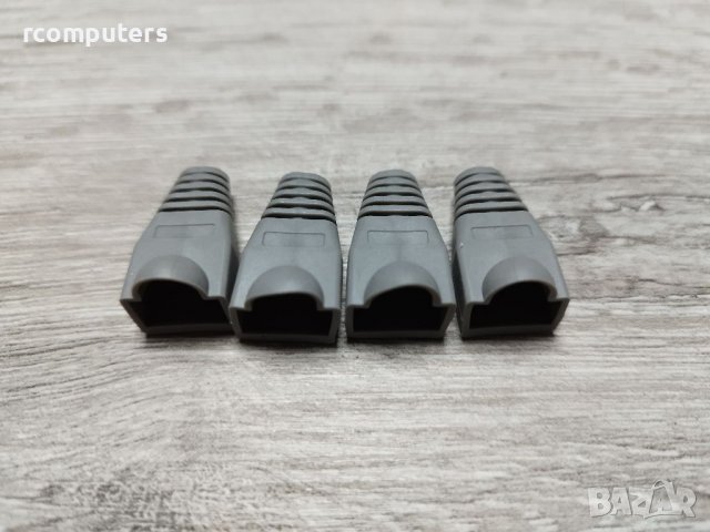 Маншон за конектор RJ45 - 4 бр., снимка 1