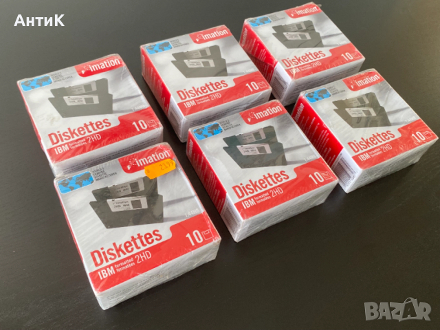 Флопи Дискети Imation 2HD 1.44MB, снимка 3 - Други - 53570677