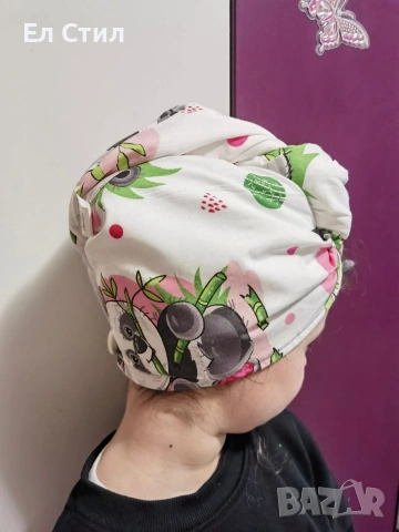 Тюрбан за деца, снимка 14 - Аксесоари за коса - 53285331