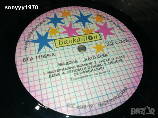 MADONNA 1410251900, снимка 14 - Грамофонни плочи - 52055093