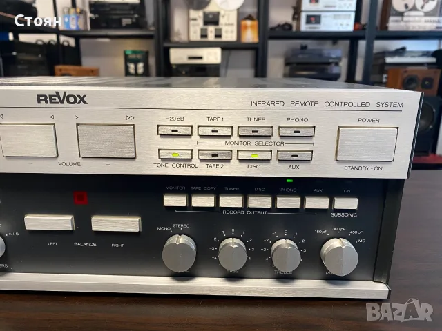 Vintage Hi-End усилвател Revox, снимка 4 - Ресийвъри, усилватели, смесителни пултове - 56131694